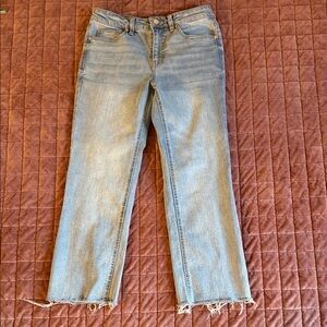 Oat New York Light Blue Ankle Jeans